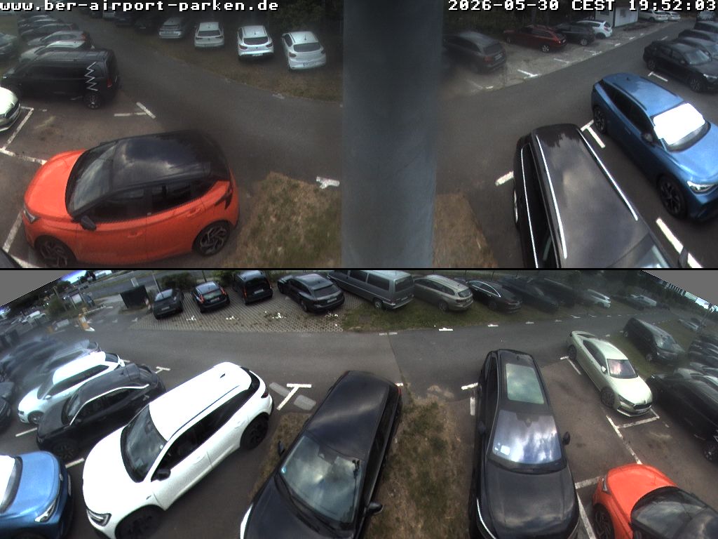 WebCam 2 - Parkplatz am Flughafen Schönefeld