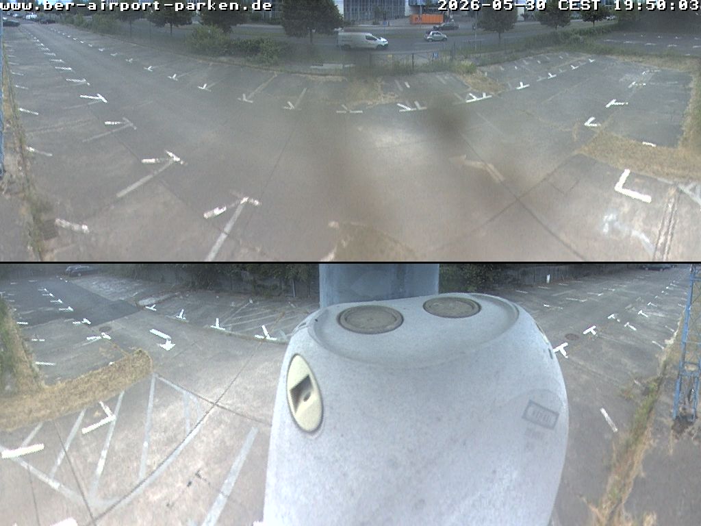 WebCam 3 - Parkplatz am Flughafen Schönefeld